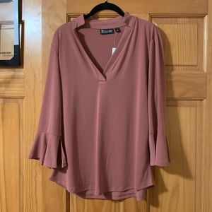 New York and Company Blouse Size L